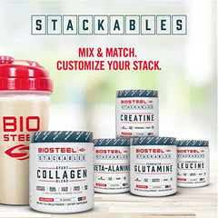 BioSteel Stackables Fermented Leucine Powder, Fermented Amino Acids, Gluten Free and Non-GMO, 150 Servings