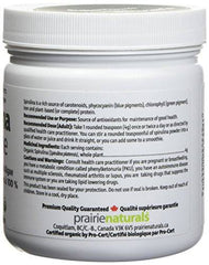 Prairie Naturals Organic spirulina powder 200 Gram