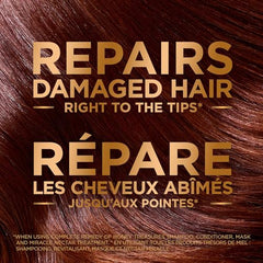 Garnier Repairing Conditioner, With Acacia Honey and Beeswax, Repairs Split Ends and Breakage, Nourishes Hair, Strengthens and Protects, For Damaged Hair, Paraben-Free, Whole Blends Honey Treasures, 1180ml