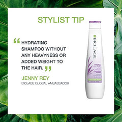 BIOLAGE HydraSource Shampoo, Shampoo For Dry Hair, Hydrates & Moisturizes Dry Hair, Paraben-Free Shampoo, 400 millilitres