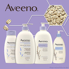 Aveeno Stress Relief Moisturizing Lotion - Lavender, Ylang Ylang, Oatmeal, Chamomile - Sensitive Skin, Dry Skin - 975 mL