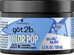 Schwarzkopf Got2b Color Pop Semi Permanent Hair Color, Blue, 150ml