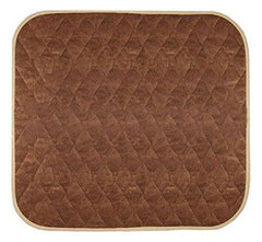 Americare Absorbent Washable Waterproof Seat Protector Pads 21”x22” - Brown