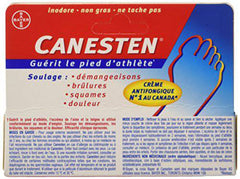 Canesten Antifungal 1-Percent Topical Cream, Relieves Itching, Burning, Scaling, Soreness, 30g