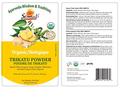 Sewanti Organic Trikatu Powder, NPN 80093754,100g