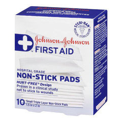 Johnson's First Aid Non Stick Easy Release Pad, Small