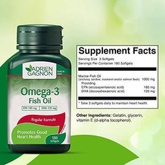 Omega 3 Regular Formula (180 sgel)