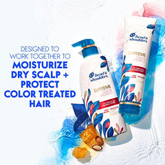 Head & Shoulders Conditioner, Supreme Color Protect, Safe for Color Treated Hair, 278 mL