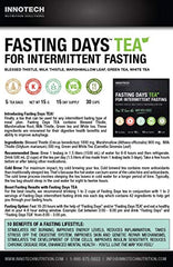 Innotech Nutrition Fasting Days Tea - 5 Count (2 Weeks Supply)