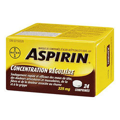 ASPIRIN Regular Strength Tablet, 325 mg