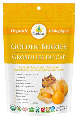 Ecoideas Organic Golden Inca Berries, 227g