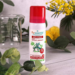 Puressentiel SOS Bite & Sting Insect Spray - 100% plant-based active ingredient - Proven efficacy - 75ml