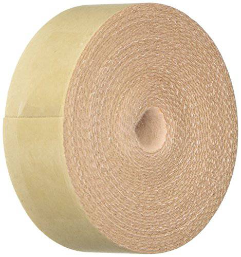 Rolyan Latex-Free Moleskin, 1" x 5 Yards, Beige, Adhseive Backing Moleskin Padding for Use with Splints, Braces, and Casts, Non-Latex Roll of Prewrap, Undercast Wrap for Skin Protection and Support