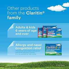 Children's Claritin 24 Hour Non-Drowsy Allergy Grape Chewable Tablet, 5mg, 30Ct