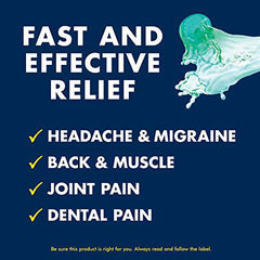 Advil Extra Strength Ibuprofen Pain Relief Liquid-Gels, Fast Acting Pain Relief for Migraine, Arthritis, Back, Neck, Joint, and Muscle Relief, 400mg (12 Count)