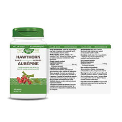 Nature's Way Hawthorn Berries Health Supplement, 180 Count