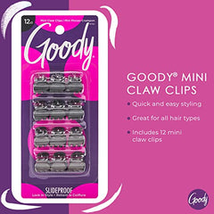 Goody Color - Mini Claw Clips, Black