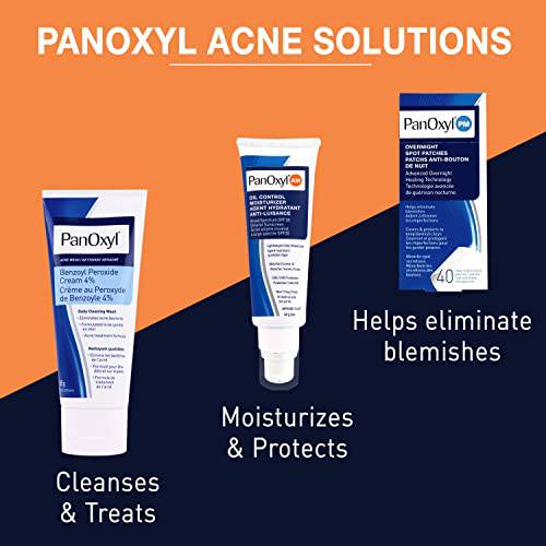 PanOxyl Creamy Acne Wash, 4% Benzoyl Peroxide - Zecoya