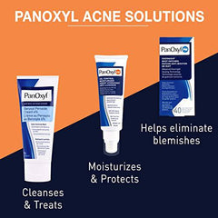 PanOxyl Creamy Acne Wash, 4% Benzoyl Peroxide - Zecoya