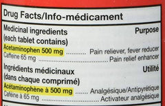 Tylenol Ultra Relief for Headache and Migraine Pain Relief, 500 mg Acetaminophen, 120 Tablets