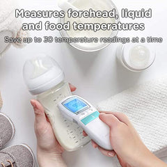 Motorola • CARE 3-in-1 Non-Contact Digital Baby Thermometer Forehead • Baby Food and Baby Body Care Temperature • Body Temperature Thermometer • MBP66N • White