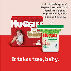 HUGGIES Newborn Diapers - HUGGIES Little Snugglers Disposable Baby Diapers, 84ct, Giga Pack