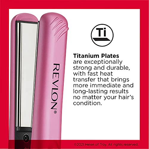 Revlon Titanium Straightener, 1"