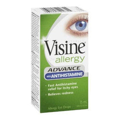 Visine Antihistamine Advance Allergy Eye Drops, 15 ml