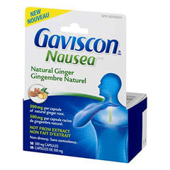 Gaviscon Nausea Natural Ginger Capsule