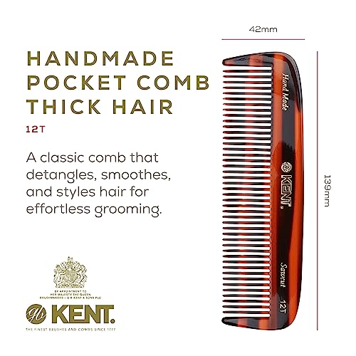 Kent Handmade Sawcut 12T Comb