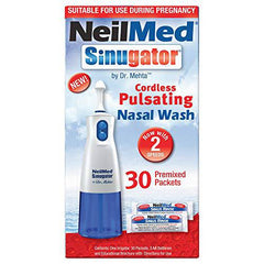 NeilMed Sinugator - Dual Speed Cordless Pulsating Nasal Wash 1 count