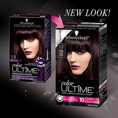 Schwarzkopf Color ultime permanent Hair Color Cream, 1.3 Black Cherry, 1 Count