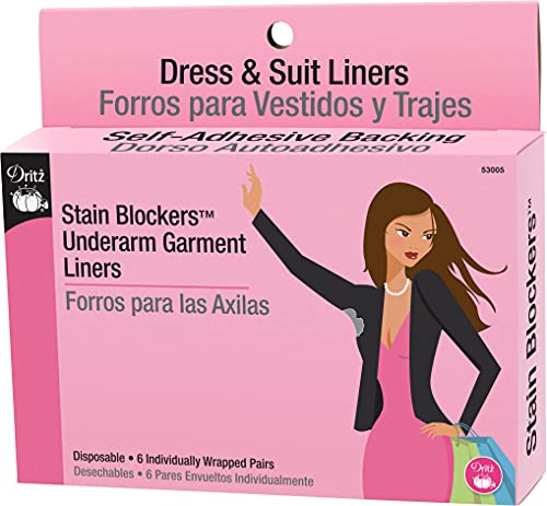 Dritz Stain Blockers Underarm Garment Liners-6/Pair