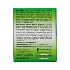 Mentholatum Natural Menthol Rub Ointment, Vapourizing Rub, Cough Suppressant & Nasal Decongestant, 100ml