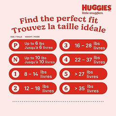 HUGGIES Newborn Diapers - Huggies Little Snugglers Disposable Baby Diapers, 31ct, Jumbo pack