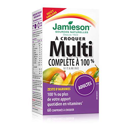 100% Complete Multivitamin Citrus Twist Chewable Tablets - Zecoya