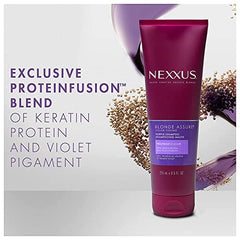 Nexxus Shampoo, for colour treated hair, Blonde Assure, Keratin Protein, 251ML