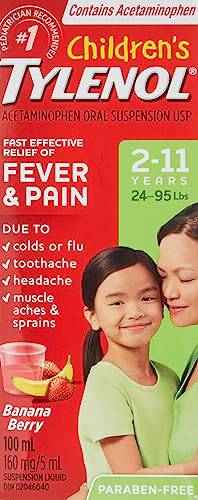 Tylenol Children's Liquid for Fever and Pain Relief