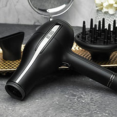 Hot Tools Pro Artist Black Gold Ionic Hair Dryer | 2000W Powerful and Fast Results