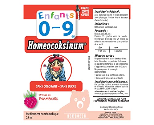 Homeocoksinum Flu Buster Oral Solution 25 ml | Kids 0-9l