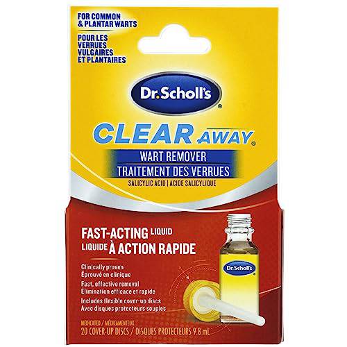 Dr Scholl's ClearAway Liquid Wart Remover // Clinically Proven Wart Removal of Common Warts, Optimal for Fingers and Toes