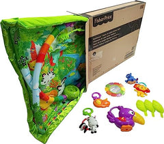 Fisher-Price Rainforest Music & Lights Deluxe Gym, 1 Count (Pack of 1)