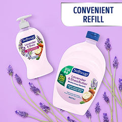 Softsoap Antibacterial Liquid Hand Soap Refill - Lavender & Shea Butter 1.47 Liters - Moisturizing Hand Wash, Savon a Main, Dermatologically Tested, for Soft Smooth Skin