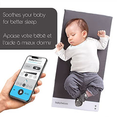 Baby Brezza Smart Soothing Mat - Vibrating Baby Mat/Soother Pad Aids in Calming Fussy Baby for Easier Sleep, Infant: 0-12 Months, Grey