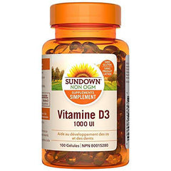 Non-GMO Vitamin D3 1000 IU