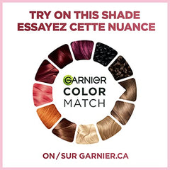 Garnier Nutrisse Ultra Color Permanent Hair Dye, Double Tone Reds Burgundy Garnet (Shade 362), Vibrant Color Enriched with Avocado Oil - 1 Application