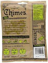 Chimes Original Ginger Chews, 141.80 g