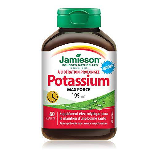 Jamieson Potassium 195 Mg Timed Release, 60 Count