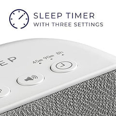 Yogasleep Soundcenter Travel White Noise Machine With 6 Natural Sounds & Sleep Timer, Brown Noise For Relaxing, Meditation, Office Privacy & Better Sleep, Nursey & Registry Must Have For Baby & Adults