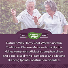 Nature's Way Horny Goat Weed / 60 Veg Caps, Grey